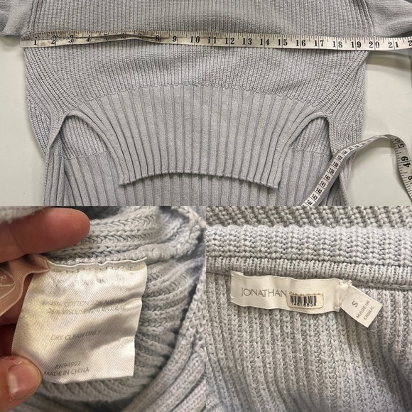 Jonathan Simkhai Blue Chloe Sweater - Picture 9 of 15